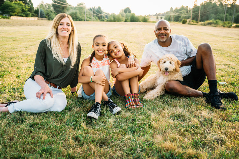 Creating a Family Vision Board Together
